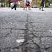 Participants walk down Pauline Boulevard for CROP Walk on Sunday. Daniel Brenner I AnnArbor.com